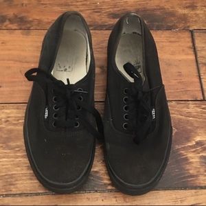 Black Vans